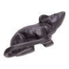 Vintage Cast Iron Rat Doorstop - Rustic Home Decor Accent