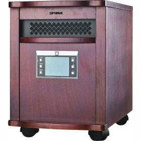 Optimus Infrared Quartz Heater With Remote