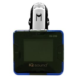 Supersonic Wireless FM Transmitter with 1.4â€ Display