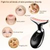 Face Massager Anti-Wrinkle Face Device 3 Modes 45¬∞C Neck Lifting Massagers LED High Frequency Beauty Instrumen EMS Face Massage for Women